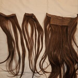 Halo HairExtensions / Ash Brown / 16" (140g)